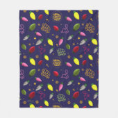 Couverture Polaire Vacances de Noël | Motif de vacances (Devant)