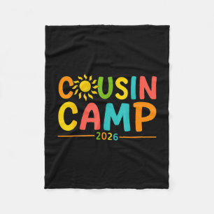 Couverture Polaire Vacances d'été camp de cousins 2026 créant des sou
