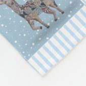 Couverture Polaire Vacances d'hiver Thème Baby Blanket (Coin)