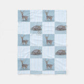 Couverture Polaire Vacances d'hiver Thème Baby Blanket (Devant)