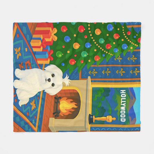 Couverture Polaire Vacances maltaises  (Devant (Horizontal))