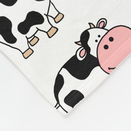 Couverture Polaire Vache (Coin)