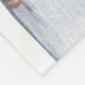 Couverture Polaire Vache à chandail de Noël (Coin)