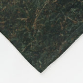 Couverture Polaire VACHE CHAINÉE Brown ET BLANCHE (Coin)