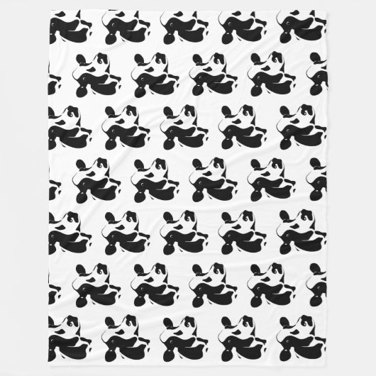 Couverture Polaire Vache de ferme à toison (Devant)