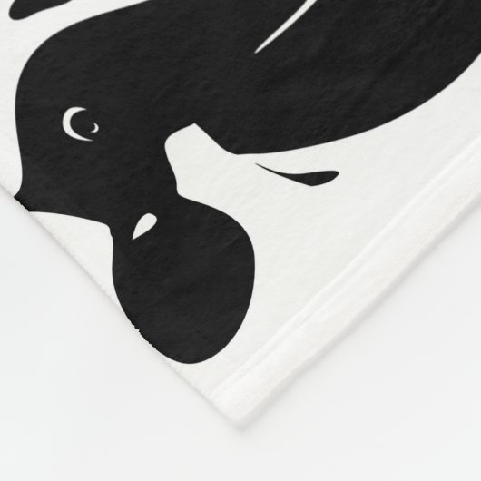 Couverture Polaire Vache de ferme à toison (Coin)