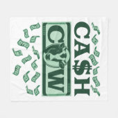 Couverture Polaire Vache en espèces (Devant (Horizontal))