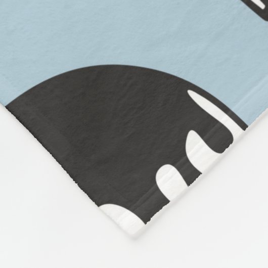 Couverture Polaire Vache et lait (Coin)