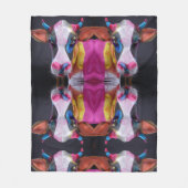 Couverture Polaire Vache folle (Devant)