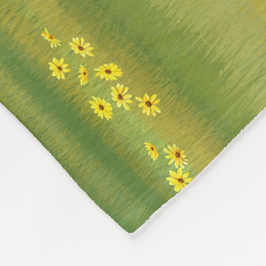 Couverture Polaire Vache Holstein et veau mignon en pâturage d'été (Coin)