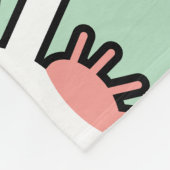 Couverture Polaire Vache Lolailo 22 (Coin)