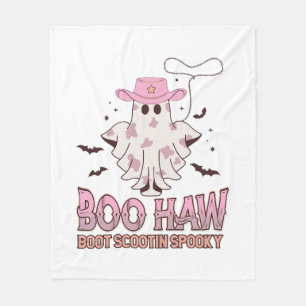 Couverture Polaire Vachère effrayante drôle Halloween western