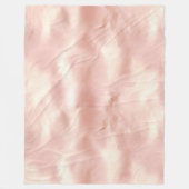 Couverture Polaire Vachette blanche rose du sud-ouest (Devant)