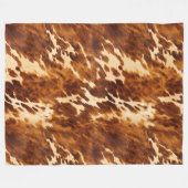 Couverture Polaire Vachette Brown (Devant (Horizontal))