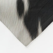 Couverture Polaire Vachette de la ferme Western (Coin)