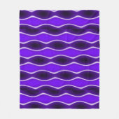 Couverture Polaire Vague violette (Devant)