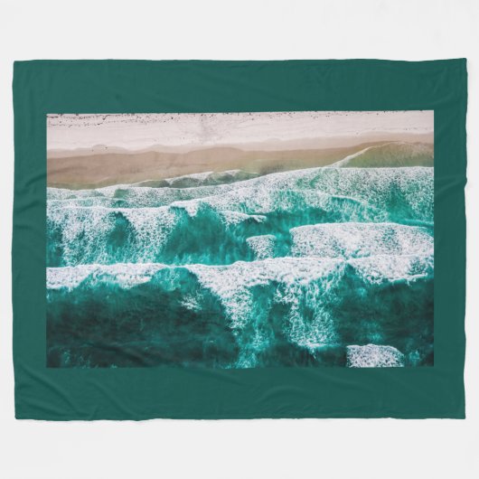 Couverture Polaire Vagues (Devant (Horizontal))