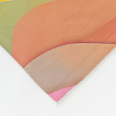 Couverture Polaire Vagues arc-en-ciel (Coin)