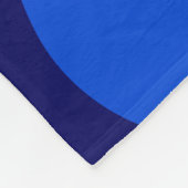 Couverture Polaire Vagues bleues (Coin)