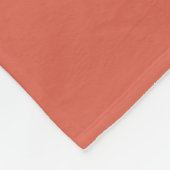 Couverture Polaire Vagues d'artisanat boho abstrait (Coin)
