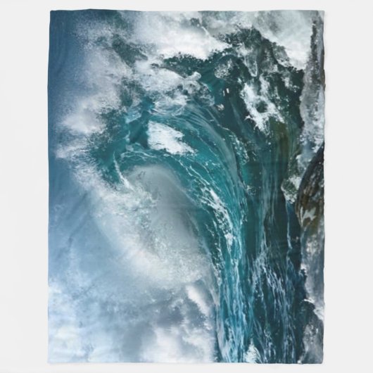 COUVERTURE POLAIRE VAGUES D'ÉCRASEMENT (Devant)