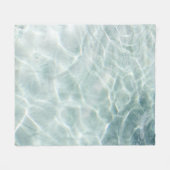 Couverture Polaire Vagues marines (Devant (Horizontal))