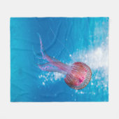 Couverture Polaire Vagues marines (Devant (Horizontal))