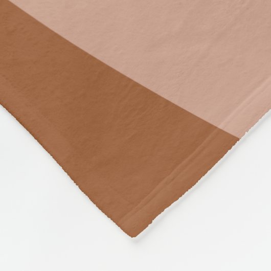 Couverture Polaire Vagues sonores Motif minimal dans les tons de Boho (Coin)