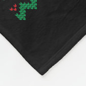 Couverture Polaire Vainqueur du dîner de Noël Père Noël Trump Ugly Sw (Coin)