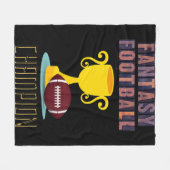 Couverture Polaire Vainqueur du trophée du champion d'Imaginaire de f (Devant (Horizontal))