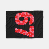 Couverture Polaire Valentine’s Day 67 Meme Funny Six Seven 6 7 Valent (Devant (Horizontal))