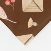 Couverture Polaire Valentines aquarelles (Coin)