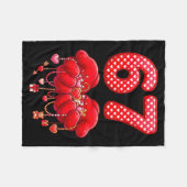 Couverture Polaire Valentines Day Funny 67 Six Seven Valentine Heart  (Devant (Horizontal))