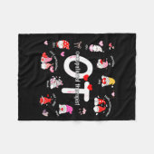 Couverture Polaire Valentines Day Heart Occupational Therast Ot Thera (Devant (Horizontal))
