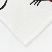 Couverture Polaire Valentine's Hearts Arrow sans couture (Coin)