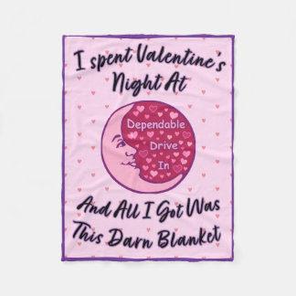 Couverture Polaire Valentine's Night 2026 "Darn" Blanket