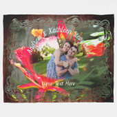 Couverture Polaire Vallarta Flaming Beauty 1583 (Devant (Horizontal))