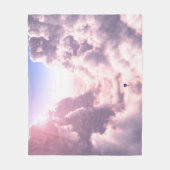 Couverture Polaire Vallée dans le Clouds Fleece Blanket (Devant)