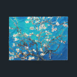 Couverture Polaire Van Gogh Almond Blossoms bleu turquoise<br><div class="desc">Fleurs d'amandes par Vincent Van Gogh modification de couleur copyright 2sweet4wordsDesigns/ PureVintage Love Obtenez la beauté de Van Gogh's bien-aimé Almond Blossom dans les couleurs qui correspondent à votre maison. vincent van gogh,  van gogh,  fleurs d'amandes,  fleurs,  floral,  jolie,  belle,  belle, </div>
