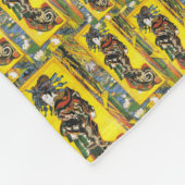 Couverture Polaire Van Gogh Geisha (Coin)