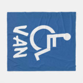 Couverture Polaire Van Handicapé (Devant (Horizontal))