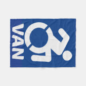 Couverture Polaire Van Modern Handicap (Devant (Horizontal))
