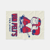 Couverture Polaire Van Pelt's Hockey Club Pro Motif (Devant (Horizontal))