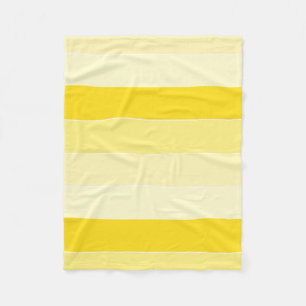 Couverture Polaire Vanille Jaune Blancs Modèle élégant