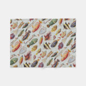 Couverture Polaire Variétés de poissons (Devant (Horizontal))