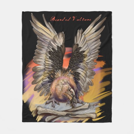 Couverture Polaire Vautour (Devant)