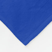 Couverture Polaire "VBRANT Blue" PERSONNALISABLE (Coin)