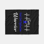 Couverture Polaire Vcd Sensibilisation Guerrier Heartbeat Combattre l (Devant (Horizontal))