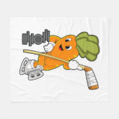 Couverture Polaire Vegan Ice Hockey (Devant (Horizontal))