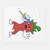 Couverture Polaire Vegan Pepper at Darts (Devant (Horizontal))